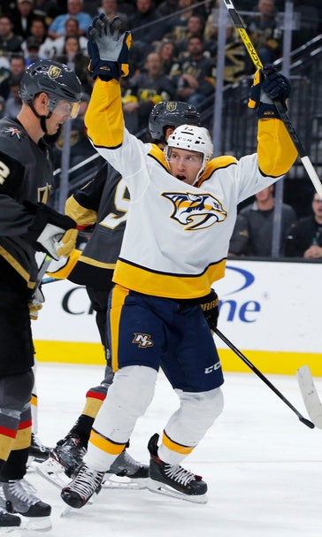 Rinne helps Predators drub Golden Knights in Vegas, 5-2